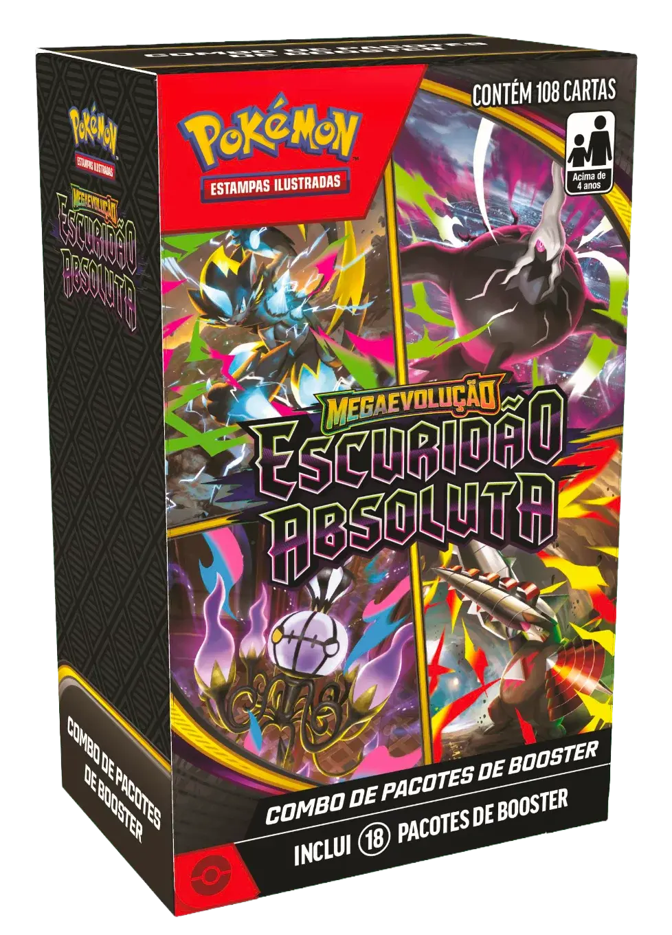 Combo de Booster Escuridão Absoluta - ME5